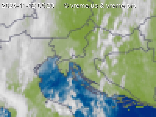 Oblačnost Slovenija