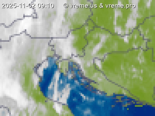 Oblačnost Slovenija
