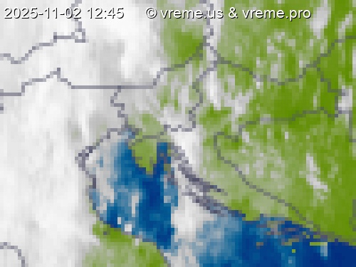 Oblačnost Slovenija