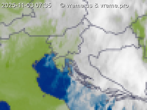 Oblačnost Slovenija