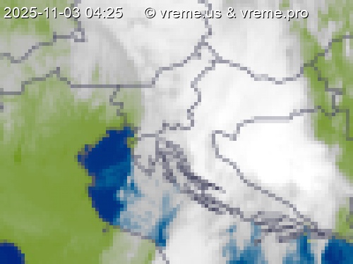 Oblačnost Slovenija