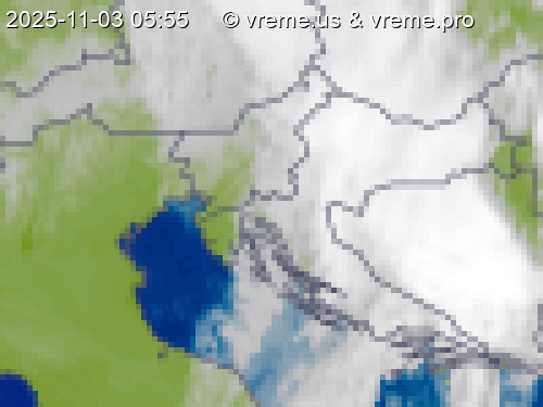 Oblačnost Slovenija