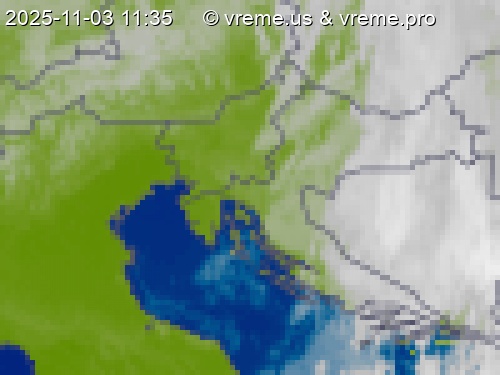 Oblačnost Slovenija