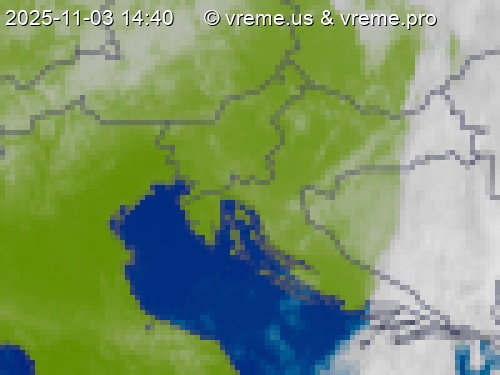 Oblačnost Slovenija