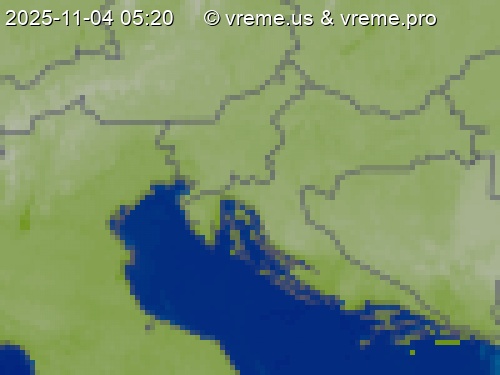 Oblačnost Slovenija