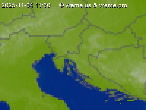 Oblačnost Slovenija