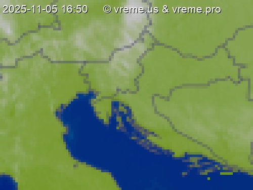 Oblačnost Slovenija