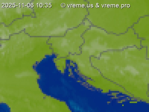 Oblačnost Slovenija