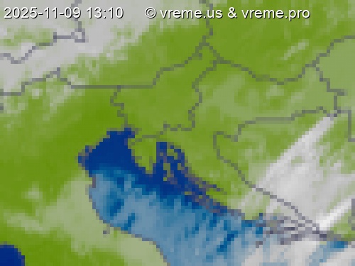 Oblačnost Slovenija