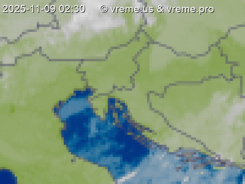 Oblačnost Slovenija