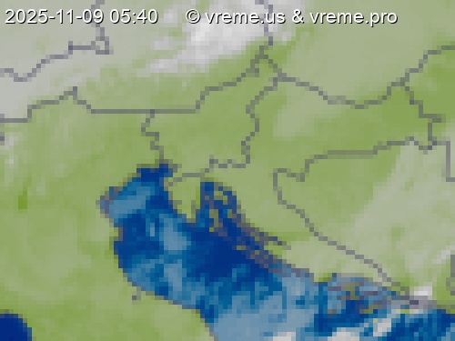 Oblačnost Slovenija