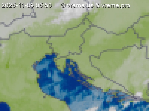 Oblačnost Slovenija