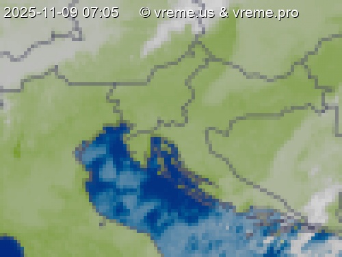 Oblačnost Slovenija