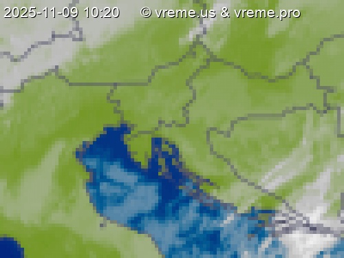 Oblačnost Slovenija