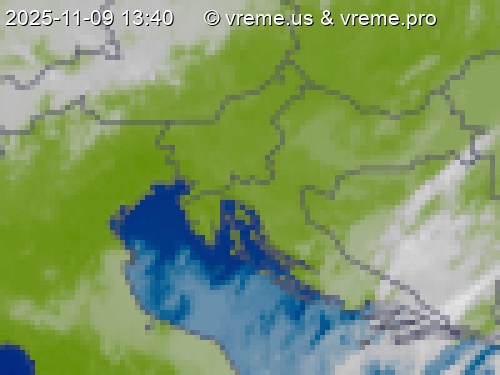 Oblačnost Slovenija