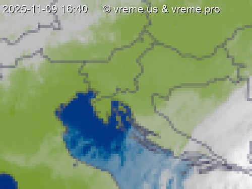 Oblačnost Slovenija