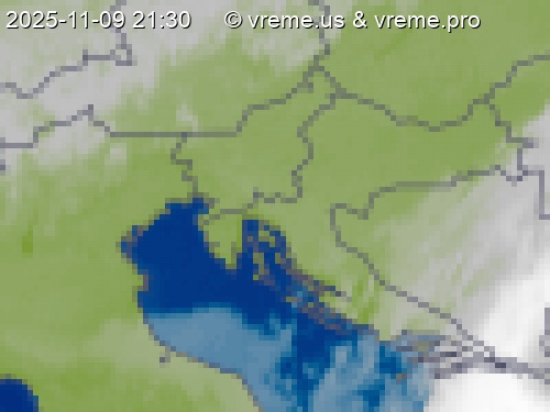 Oblačnost Slovenija