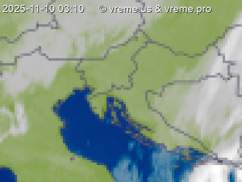 Oblačnost Slovenija