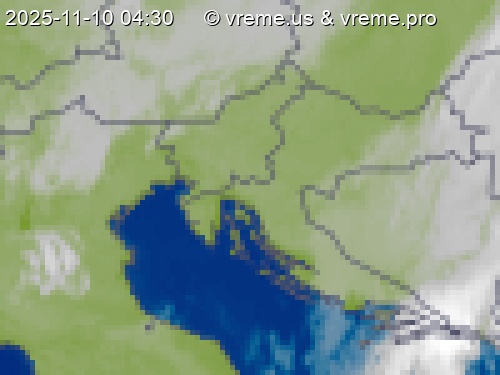 Oblačnost Slovenija