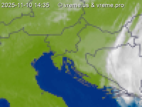 Oblačnost Slovenija