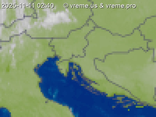 Oblačnost Slovenija