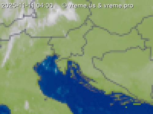 Oblačnost Slovenija