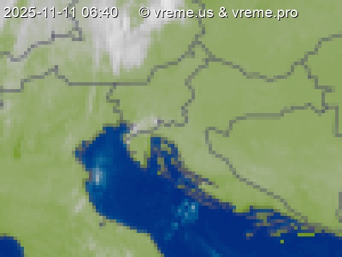 Oblačnost Slovenija