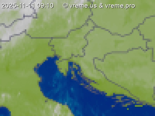 Oblačnost Slovenija