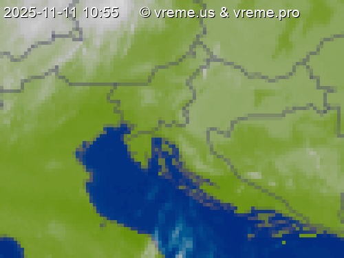 Oblačnost Slovenija