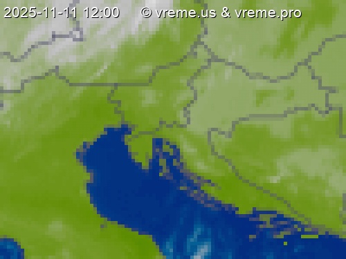 Oblačnost Slovenija