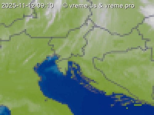 Oblačnost Slovenija