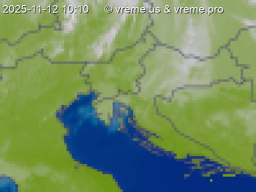 Oblačnost Slovenija