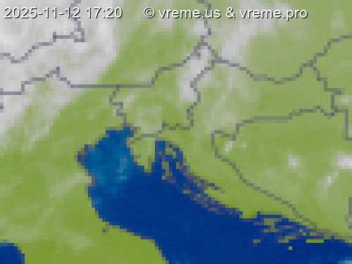 Oblačnost Slovenija