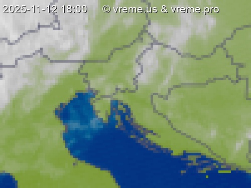 Oblačnost Slovenija