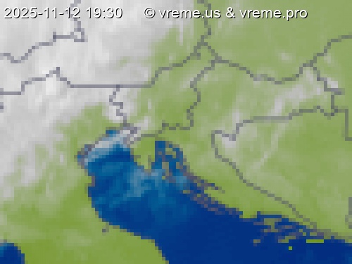 Oblačnost Slovenija