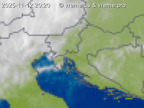 Oblačnost Slovenija