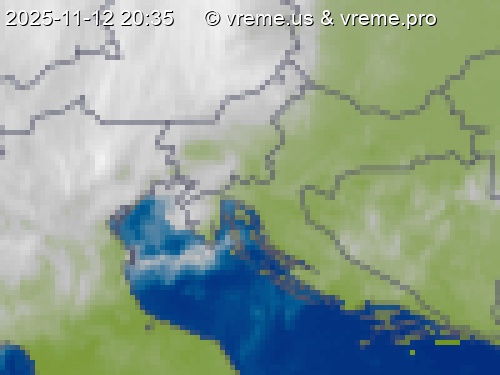Oblačnost Slovenija