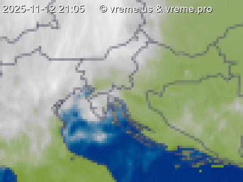 Oblačnost Slovenija