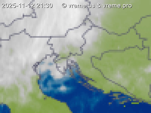 Oblačnost Slovenija