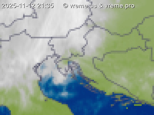 Oblačnost Slovenija