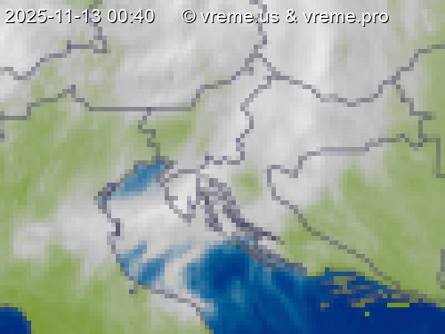 Oblačnost Slovenija