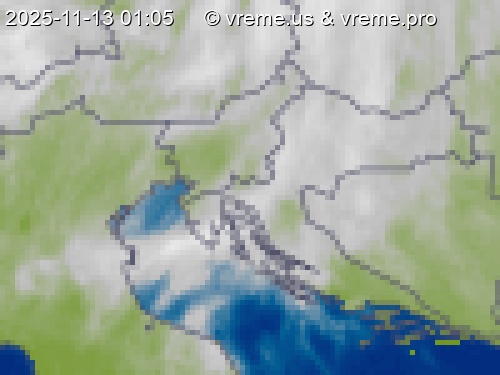 Oblačnost Slovenija