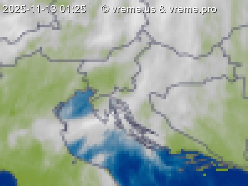 Oblačnost Slovenija