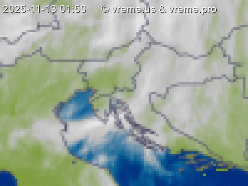 Oblačnost Slovenija