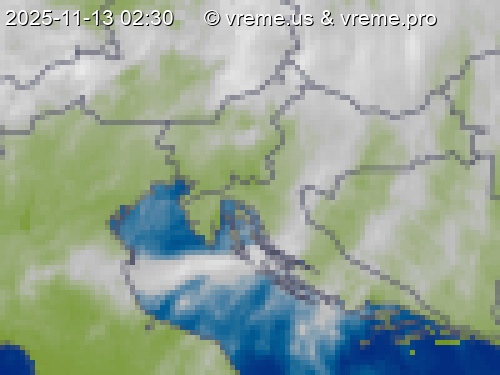 Oblačnost Slovenija