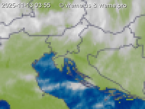 Oblačnost Slovenija