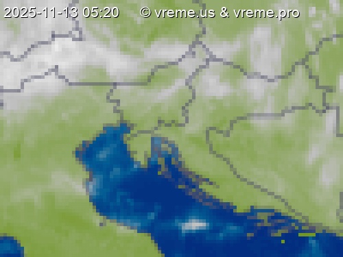 Oblačnost Slovenija