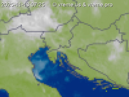 Oblačnost Slovenija