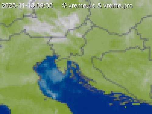 Oblačnost Slovenija