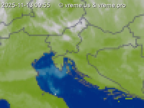 Oblačnost Slovenija